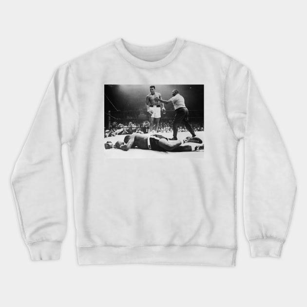 Muhammad Ali winner Crewneck Sweatshirt by White Name